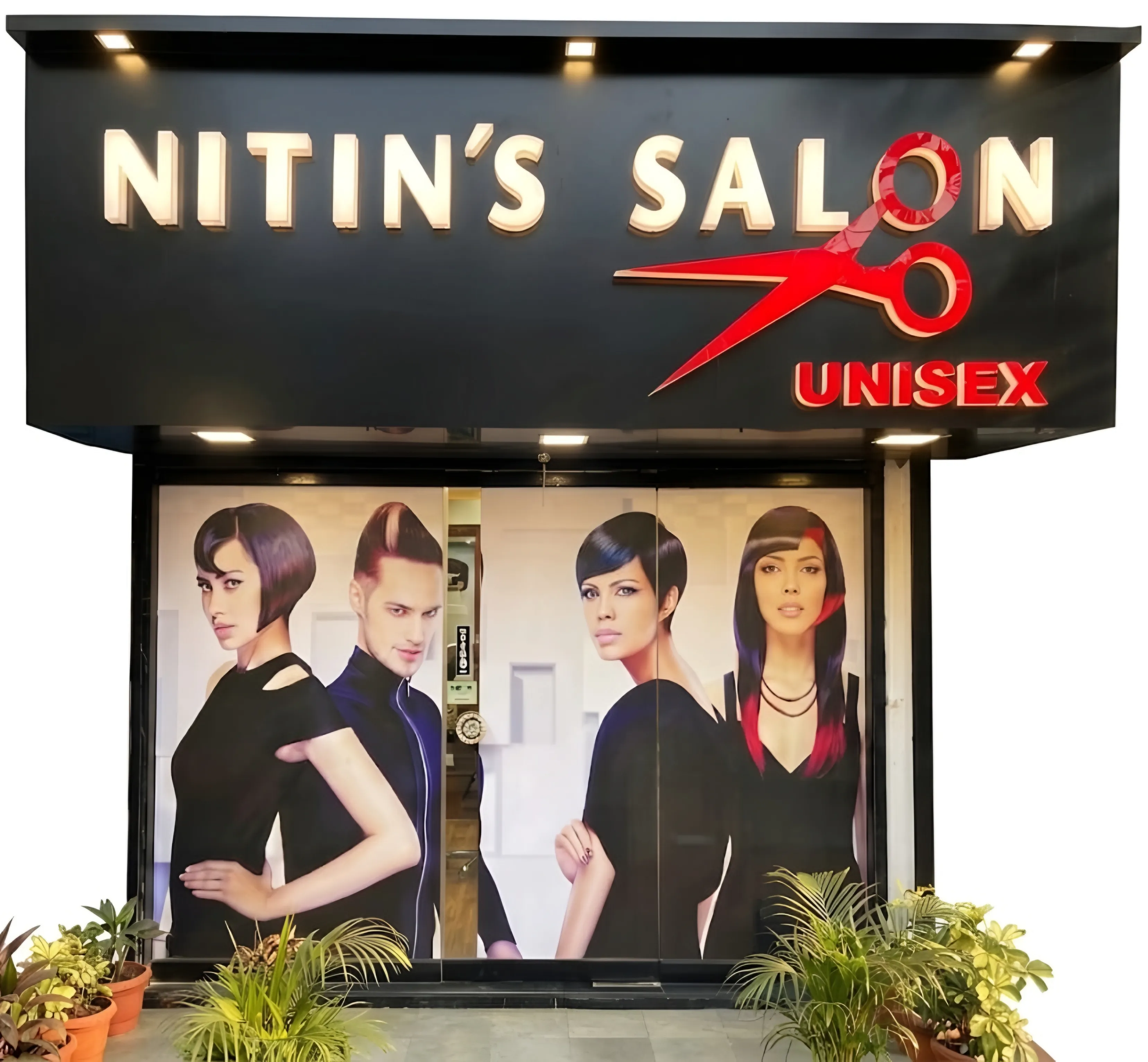 Nitin Salon Store Front